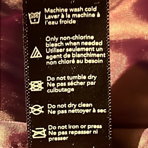 George Women's Puffer Jacket S Winter Purple Long - Picture 10 of 14